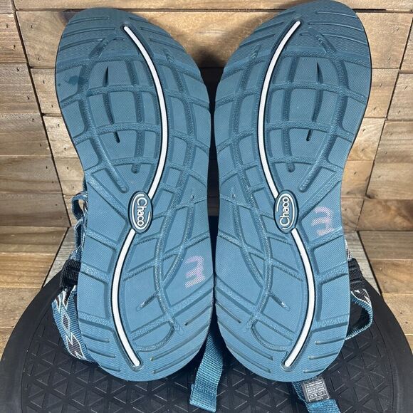 Chaco Women's Size US 9 ZX/2 Blue Diamond Classic Water Resistant Sandals - Picture 7 of 10